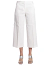 BOUTIQUE MOSCHINO BOUTIQUE MOSCHINO WIDE LEG CROPPED TROUSERS