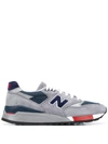 NEW BALANCE LOGO EMBROIDERED SNEAKERS