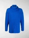 BALENCIAGA TURTLENECK KNITTED JUMPER,14483794