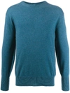 N•PEAL THE OXFORD ROUND NECK SWEATER