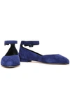 STUART WEITZMAN SUEDE BALLET FLATS,3074457345620669649