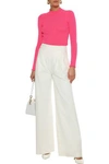 MICHAEL LO SORDO COTTON-CHENILLE WIDE-LEG PANTS,3074457345620425308