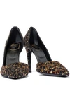 Roger Vivier Woman Sequined Satin Pumps Multicolor In Multicolor