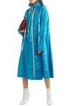 Calvin Klein 205w39nyc Oversized Coated Shell Raincoat In Azure