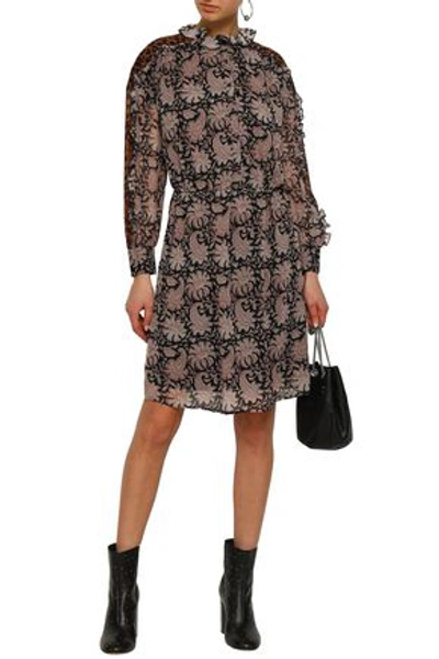 Antik Batik Woman Printed Silk Dress Black