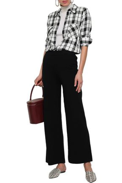 Joseph Woman Cashmere Wide-leg Pants Black