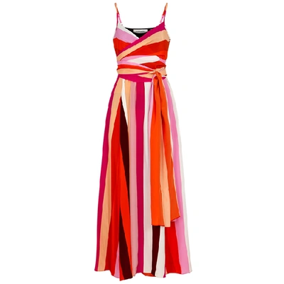 chinese dress ladies Diane Von Furstenberg Sal Silk-Blend Maxi Dress  Bluefly
