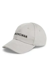 BALENCIAGA EMBROIDERED BASEBALL CAP,590758410B2