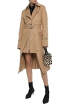 PACO RABANNE BELTED COTTON-BLEND GABARDINE TRENCH COAT,3074457345620792872