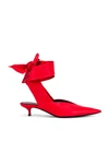 BALENCIAGA Dance Knife Wrap Around Kitten Heels,BALF-WZ107