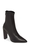 Alias Mae Blink Bootie In Black Stretch Leather