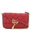 GIVENCHY RED WOMEN'S VERMILLON QUILTED CROSSBODY BAG,BB604DB08Z