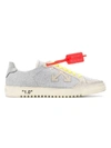OFF-WHITE SILVER MEN'S 2.0 SECURITY TAG SNEAKERS,OMIA042F19D68037