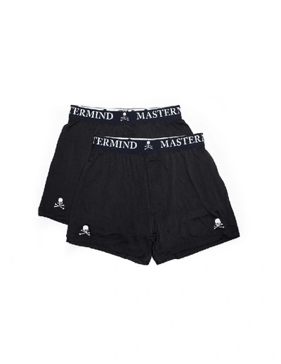 Mastermind Japan Mastermind World Two-pack Black Silk Boxers