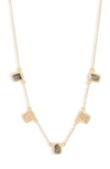 ANNA BECK MULTI-STONE COLLAR NECKLACE (NORDSTROM EXCLUSIVE),NK10003-GGRQ