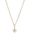 LOREN STEWART DIAMOND NOVA PENDANT NECKLACE,N20002