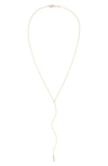 Lana 14k Malibu Chime Lariat Necklace In Gold