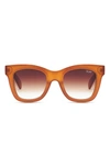 Quay Women's After Hours Square Sunglasses, 57mm In Brown/ Brown