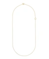 ALL BLUES GOLD VERMEIL STRING NECKLACE,5057865226613
