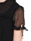 MIU MIU RUFFLE TRIM BLOUSE