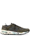 Premiata Mase 4005 Low-top Sneakers In Green
