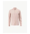Allsaints Redondo Slim-fit Cotton Shirt In Bleached Pink