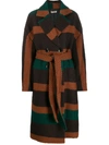 ULLA JOHNSON BELTED DOUBLE-BREASTED COAT