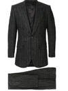 DOLCE & GABBANA PIN STRIPE THREE PIECE SUIT