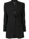 DOLCE & GABBANA FITTED SINGLE-BREASTED BLAZER