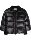 RED VALENTINO RED(V) CROPPED PUFFER JACKET
