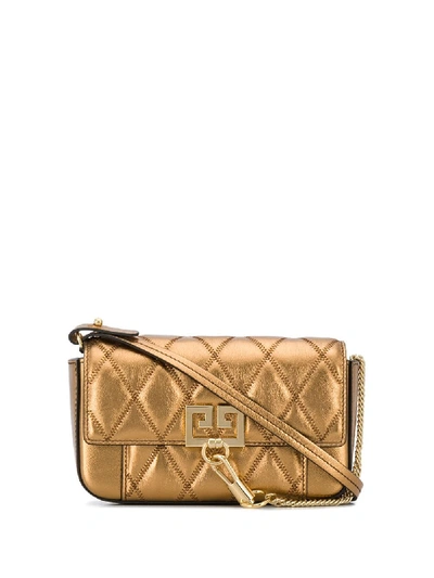 Givenchy Charm迷你手提包 In Gold