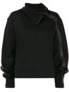 YOHJI YAMAMOTO HIGH-NECK PARKA JUMPER