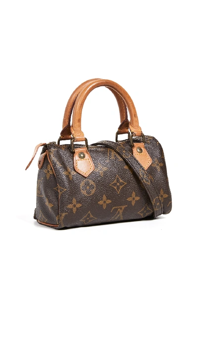 Pre-owned Louis Vuitton Mini Hl Speedy Bag In Brown