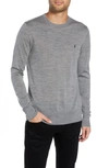 ALLSAINTS Mode Slim Fit Merino Wool Sweater,MK129D