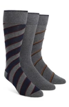 Polo Ralph Lauren 3-pack Socks In Grey Heather