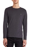 ALLSAINTS BRACE LONG SLEEVE CREWNECK T-SHIRT,MD119E