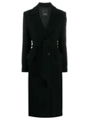 PINKO BUTTON-FRONT COAT