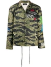 DIESEL J-RASPUTIN EMBROIDERED JACKET