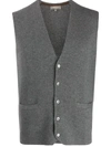 N•PEAL CASHMERE CARNABY KNITTED VEST