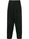 COMME DES GARÇONS HOMME DEUX TAILORED CROP TROUSERS