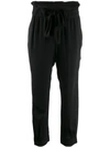 CHUFY LOOSE FIT TAPERED TROUSERS