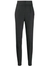 DOLCE & GABBANA HIGH-WAISTED TAPERED TROUSERS