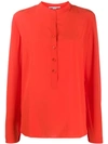 STELLA MCCARTNEY LONG-SLEEVE BUTTON-DOWN BLOUSE