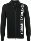 ARMANI EXCHANGE ROLL NECK LOGO SWEATSHIRT