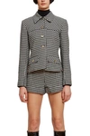 ANNA SUI OPENING CEREMONY HOUNDSTOOTH JACKET,ST216235