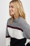 REBECCA MINKOFF Liliana Striped Sweater