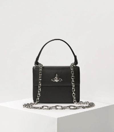 Vivienne Westwood Florence Medium Bag With Flap Black