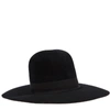 DOLCE & GABBANA BLACK VELOUR HAT,11077336