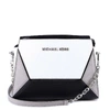 MICHAEL MICHAEL KORS MICHAEL MICHAEL KORS LOGO PLAQUE PRISM SHOULDER BAG