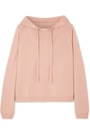 ALLUDE WOOL AND CASHMERE-BLEND HOODIE
